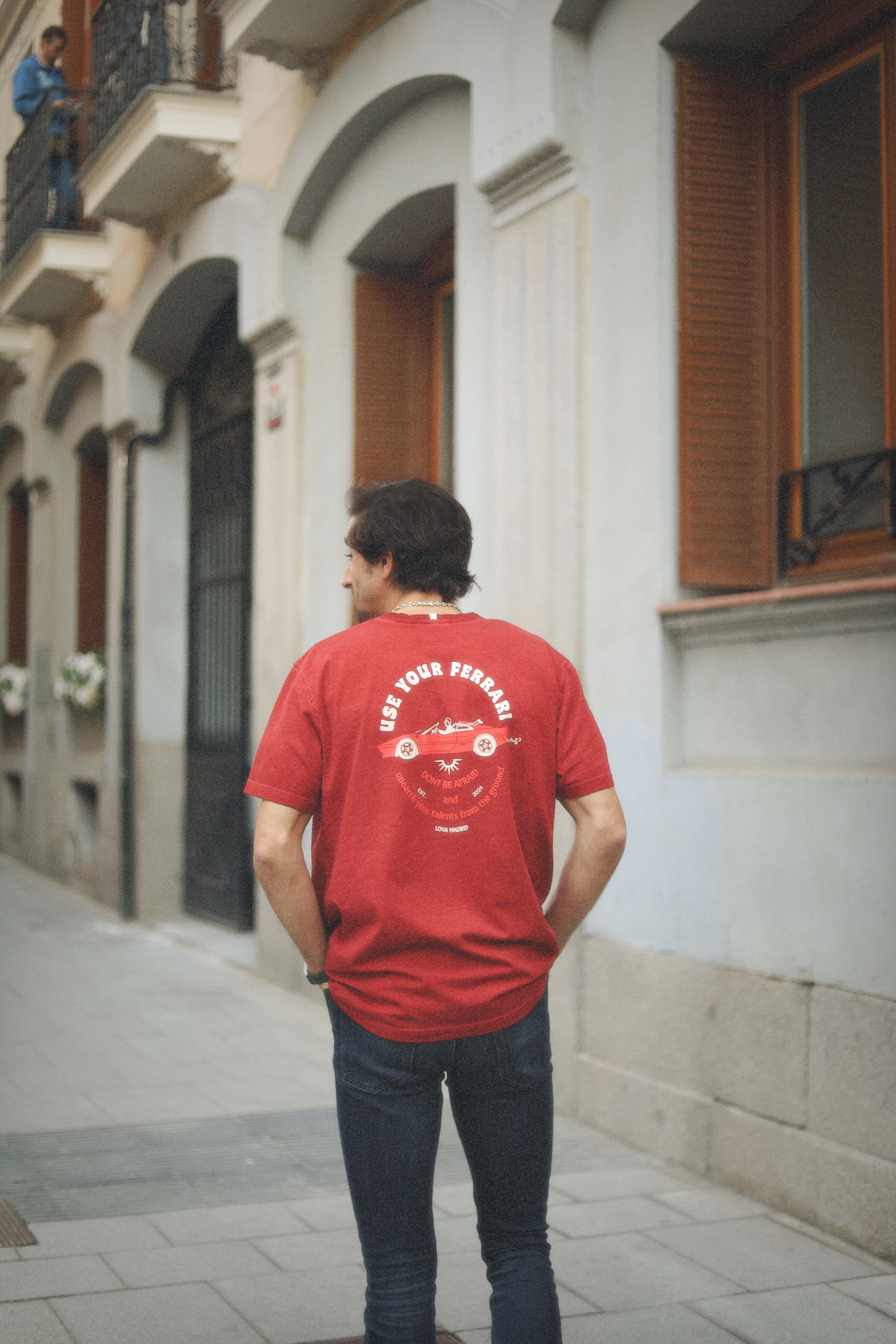 Use your Ferrari Samba T-shirt