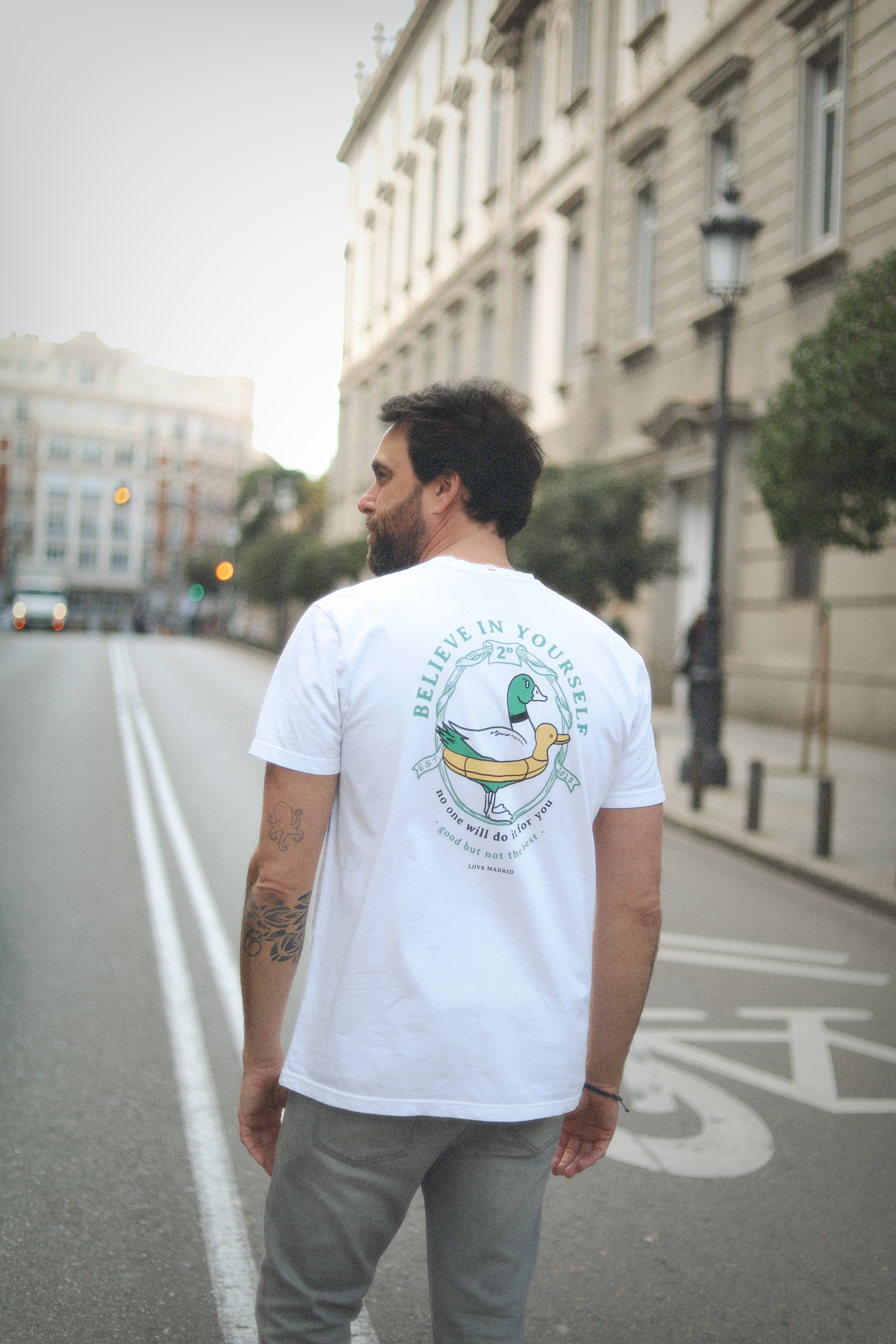 Floating Duck White T-shirt