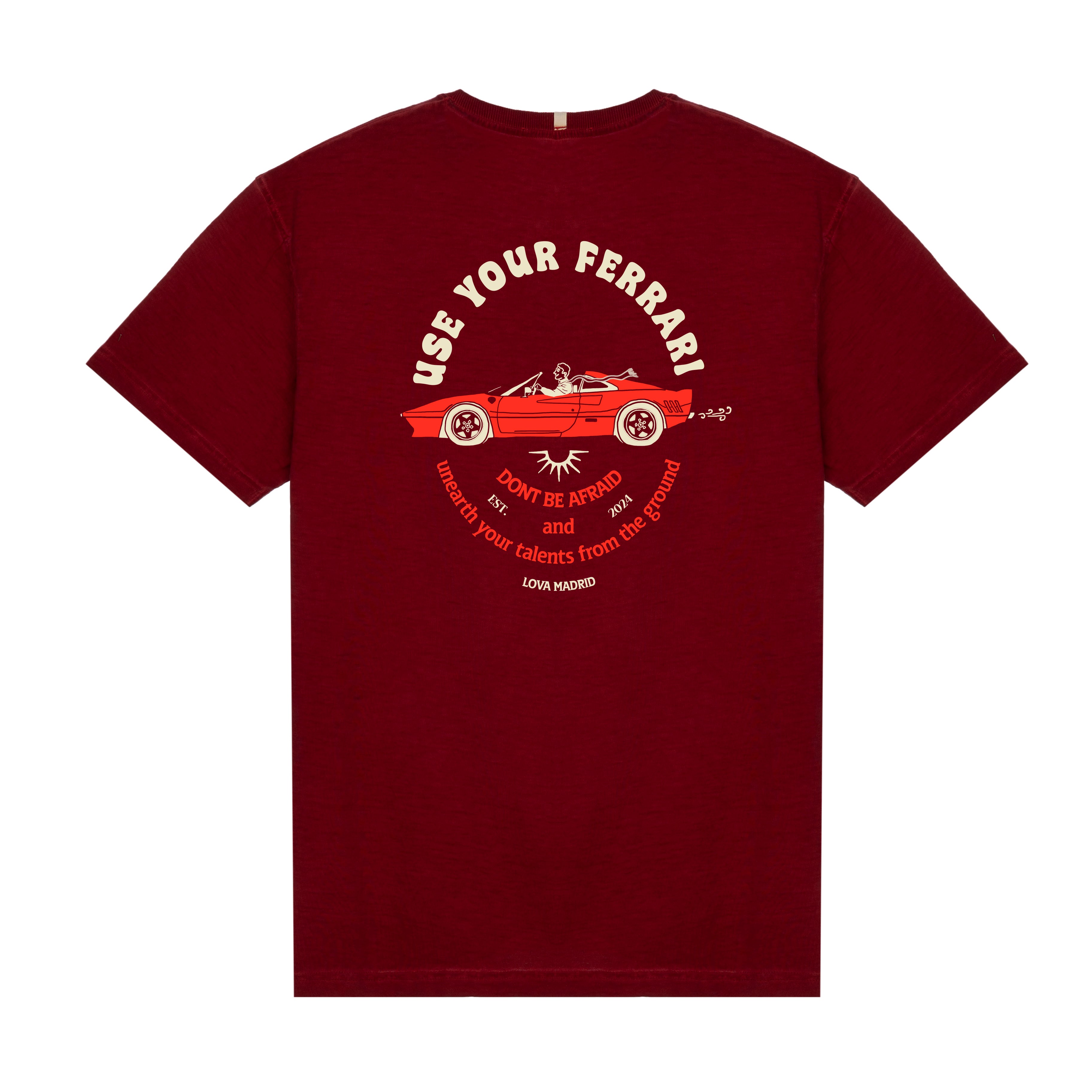Use your Ferrari Samba T-shirt